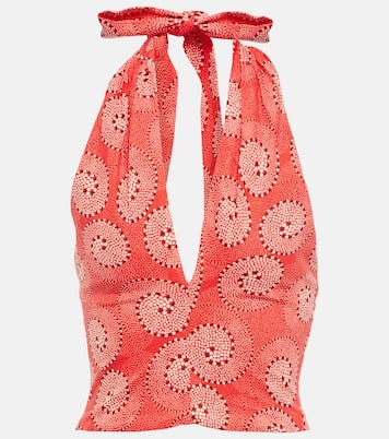 Bedrucktes Cropped-Top Kai | Staud