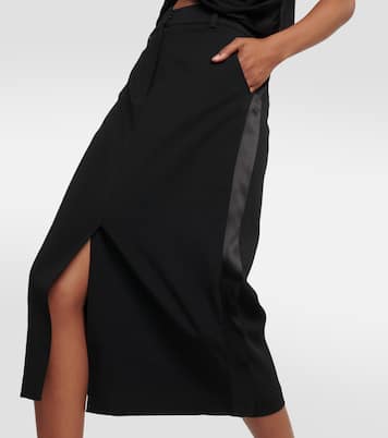 Bleistiftrock aus einem Wollgemisch | CO