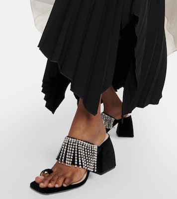 Sandalen Bulla Preston aus Samt | Nodaleto