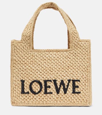 Paula's Ibiza - Borsa in rafia con logo | Loewe