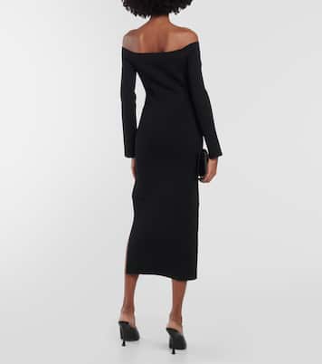 Abito midi Aphrodite con scollo bardot | Galvan