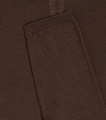 Wool-blend leggings | Rick Owens Kids