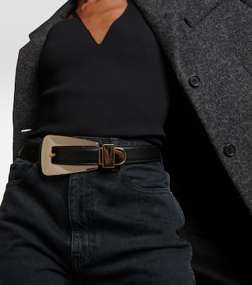 Lucca leather belt  | Khaite