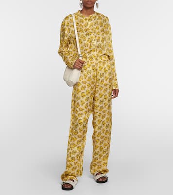 Hose Piera aus einem Seidengemisch | Isabel Marant