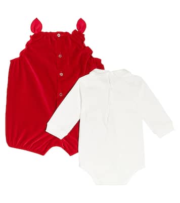 Baby Set aus Body und Spieler | Il Gufo