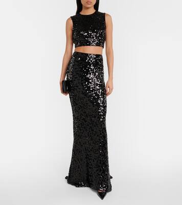 Sequined maxi skirt | Dolce&Gabbana