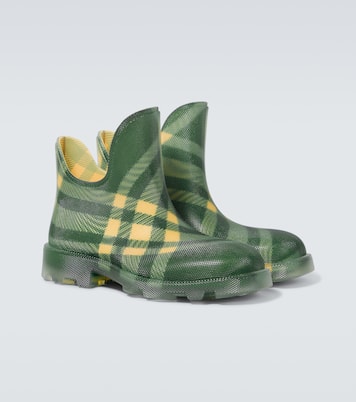 Burberry Check rain boots | Burberry