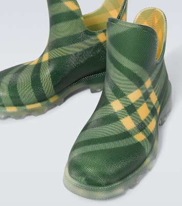 Burberry Check rain boots | Burberry