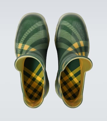 Burberry Check rain boots | Burberry