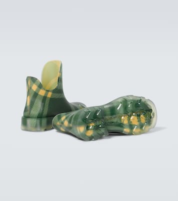 Burberry Check rain boots | Burberry
