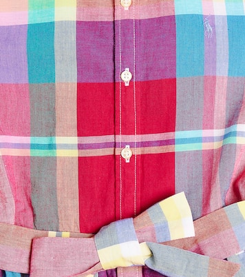 Robe chemise en coton à carreaux | Polo Ralph Lauren Kids