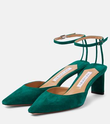 Escarpins Blade 65 en daim | Aquazzura