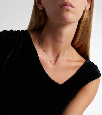 Collar Serti Sur Vide de oro blanco de 18 ct con diamantes | Repossi