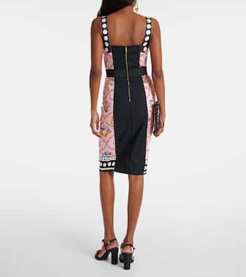 Capri printed silk-blend minidress | Dolce&Gabbana