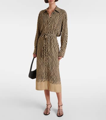 Abito chemisier con stampa | Proenza Schouler