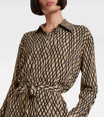 Abito chemisier con stampa | Proenza Schouler