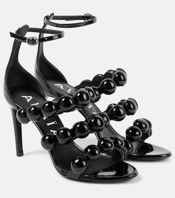 Sandales La Bombe 90 en cuir verni | Alaïa