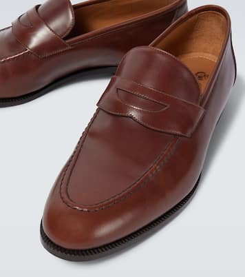 Sergio leather penny loafers | Loro Piana