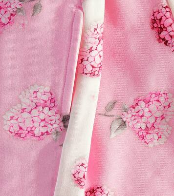 Baby floral cotton-blend jersey sweatpants | Monnalisa