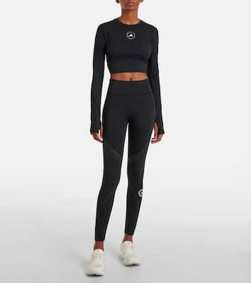 TruePace logo mid-rise leggings | Adidas by Stella McCartney