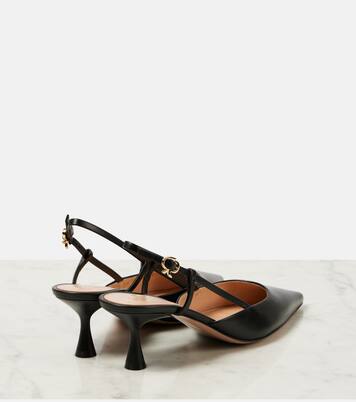 Ascent 55 leather slingback pumps | Gianvito Rossi
