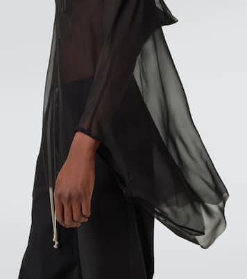 Silk hoodie | Rick Owens