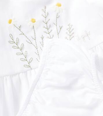 Baby linen dress | Il Gufo