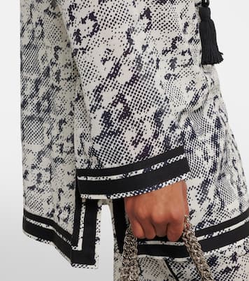 프린트 실크 코튼 튜닉 | Tory Burch