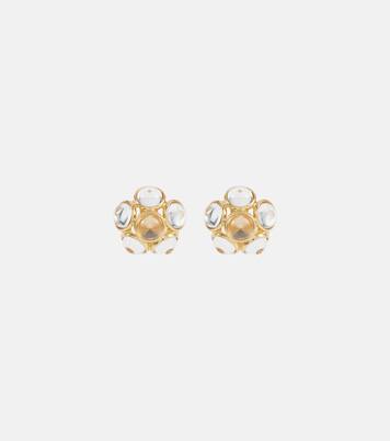 Boucles d’oreilles clip Flower | Saint Laurent