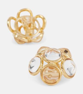 Boucles d’oreilles clip Flower | Saint Laurent