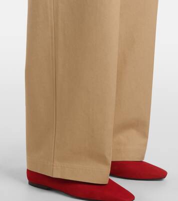 Pantalones anchos de algodón | Toteme