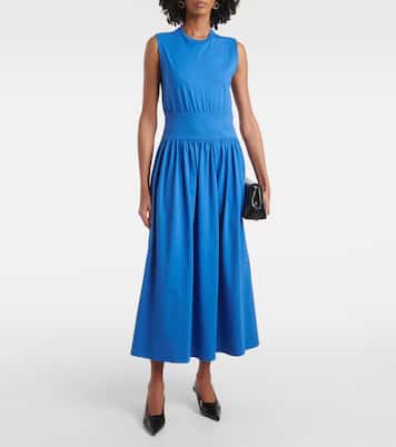 Robe midi en coton | Toteme