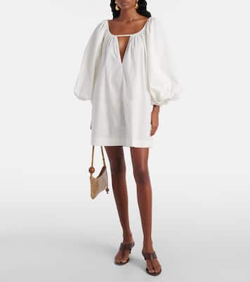 Cotton minidress | Adriana Degreas