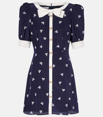 Minikleid aus Seide | Alessandra Rich