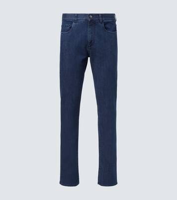 Mid-rise slim jeans | Canali