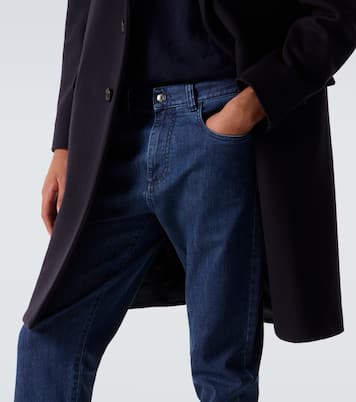 Mid-rise slim jeans | Canali