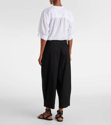 Pantalon ample Sophia en coton | Velvet