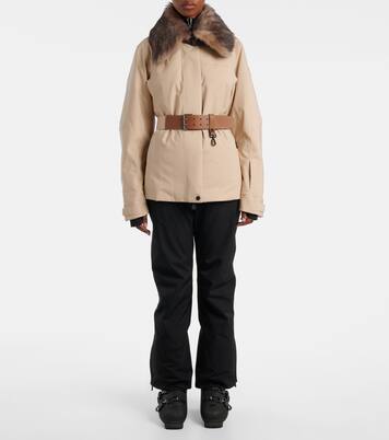 Vizelles shearling-trimmed down jacket | Moncler Grenoble
