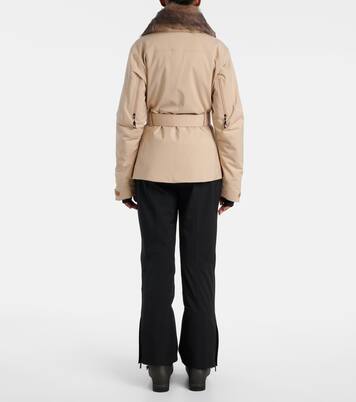 Vizelles shearling-trimmed down jacket | Moncler Grenoble