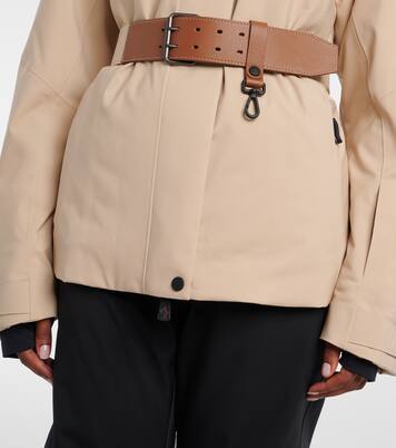 Vizelles shearling-trimmed down jacket | Moncler Grenoble