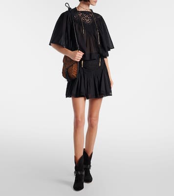 Top Garia aus Baumwolle mit Spitze | Marant Etoile