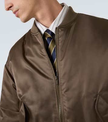 Bomber in twill | Saint Laurent