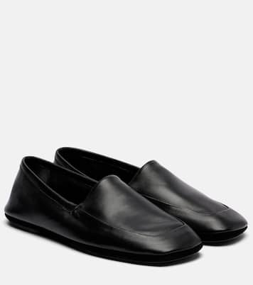 Leather slippers | Lemaire