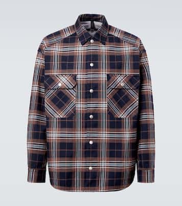Surchemise en coton à carreaux  | Comme des Garçons Homme