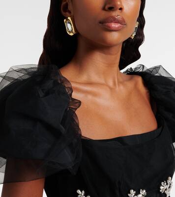 Caterina crystal-embellished earrings | Jennifer Behr