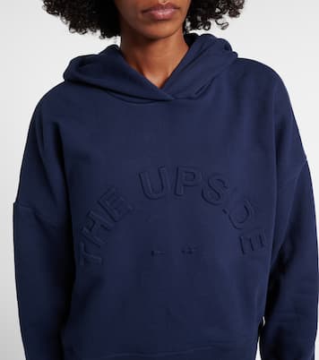 Byron logo cotton jersey hoodie | The Upside