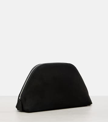 Clutch Devon aus Veloursleder | The Row
