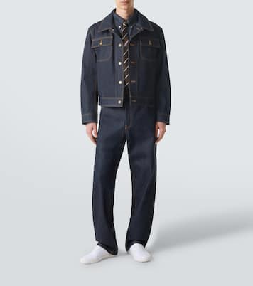 Cropped straight jeans | Thom Browne
