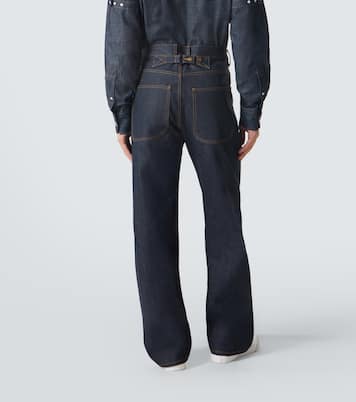 Cropped straight jeans | Thom Browne