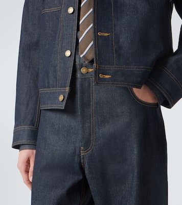 Cropped straight jeans | Thom Browne